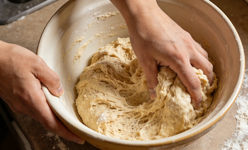 aolijue-how -to-bake-sourdough-in-a-loaf-pan(2)